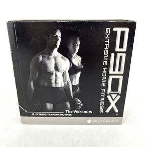 P90X Extreme Home Fitness The Workouts 12 DVD Set Beachbody Training Routines